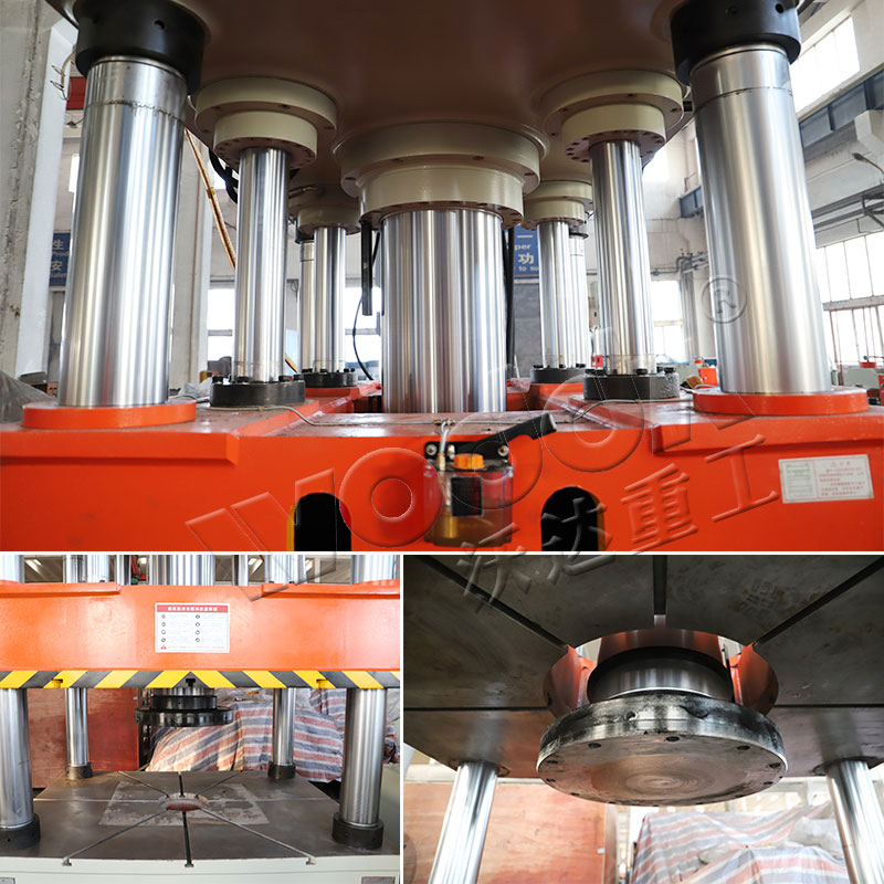 315噸封頭拉伸成型液壓機細節(jié)